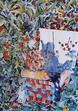 Diana Patton - The artist in the garden state