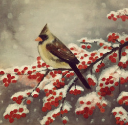 Patricia Yuan - A Bird on the Snow
