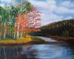 Patricia Yuan - A River in Autumn