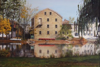William Metz - The Stone Mill in Clinton